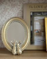 Golden Bunny Mirror