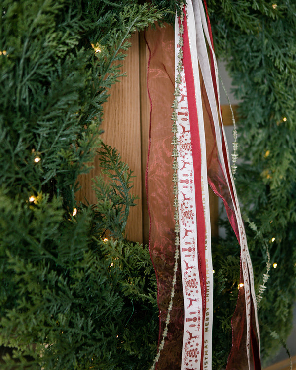 Burgundy Ribbon Bundle
