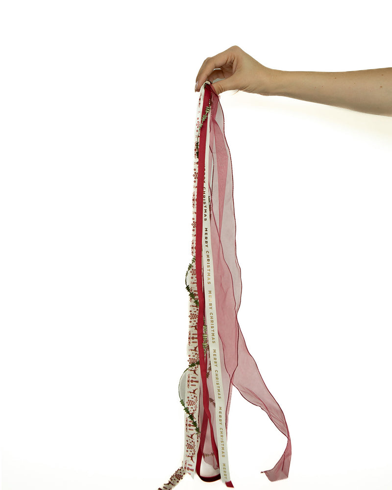 Burgundy Ribbon Bundle