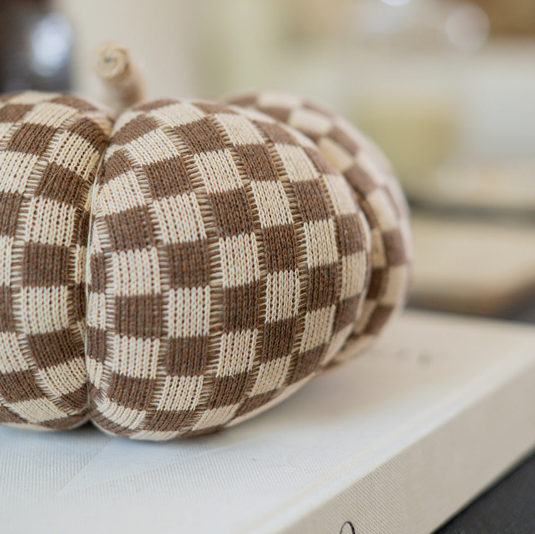 Checkered Pumpkin