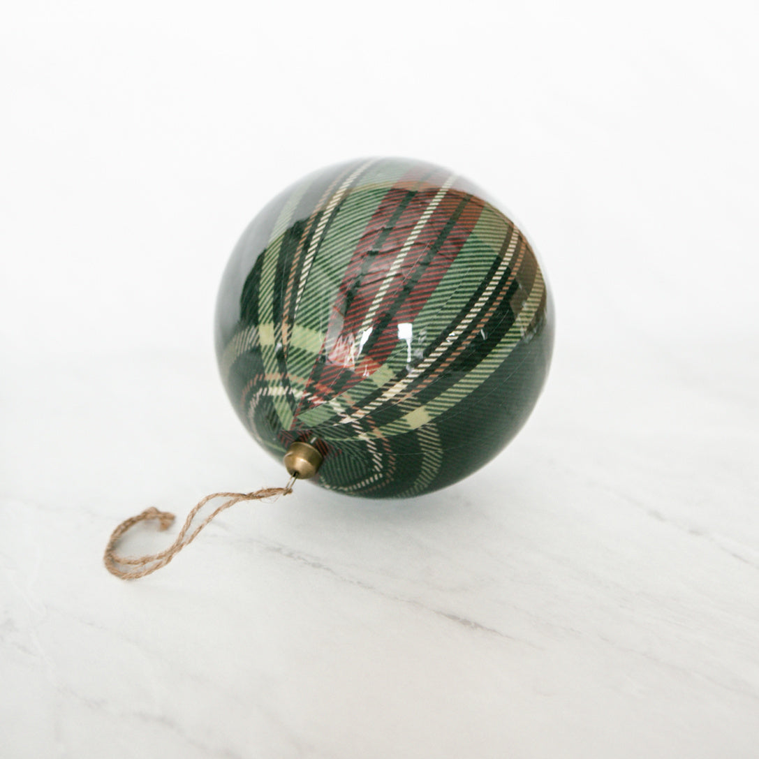 Heritage Plaid Ornament