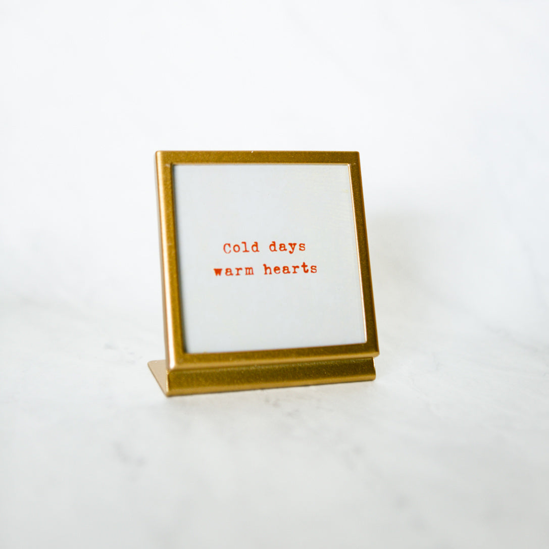 Mini Christmas Saying Frame