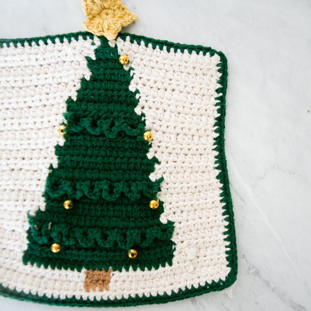 Crochet Christmas Potholder