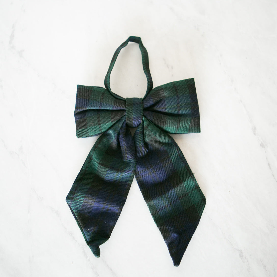 Plaid Christmas Bow
