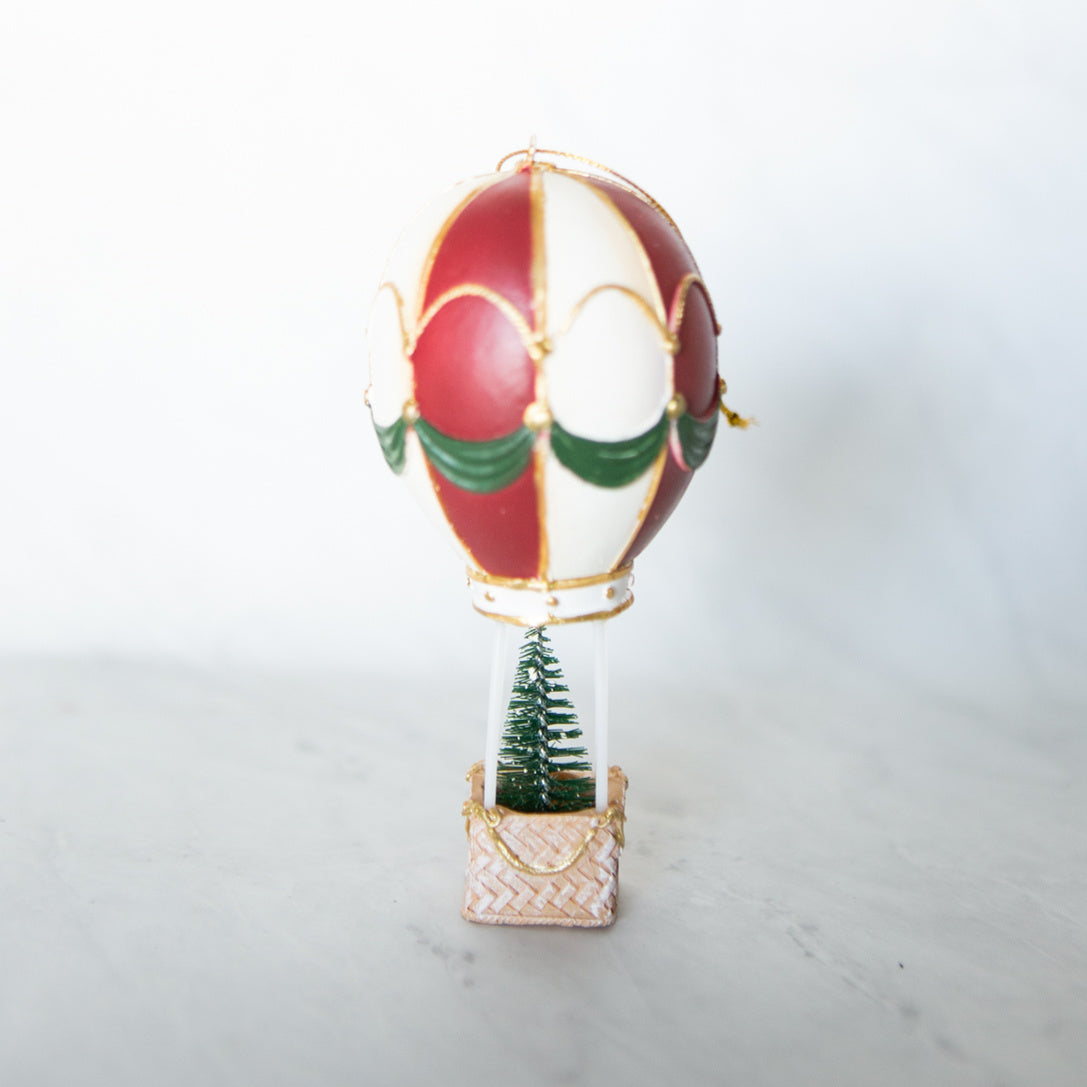 Holiday Air Balloon Ornament