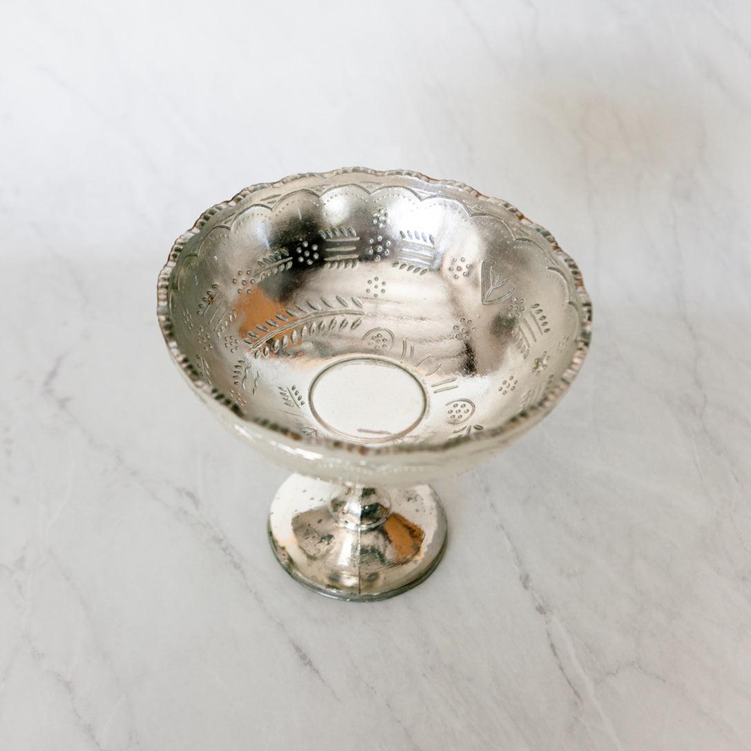 Tinsel Pedestal Bowl