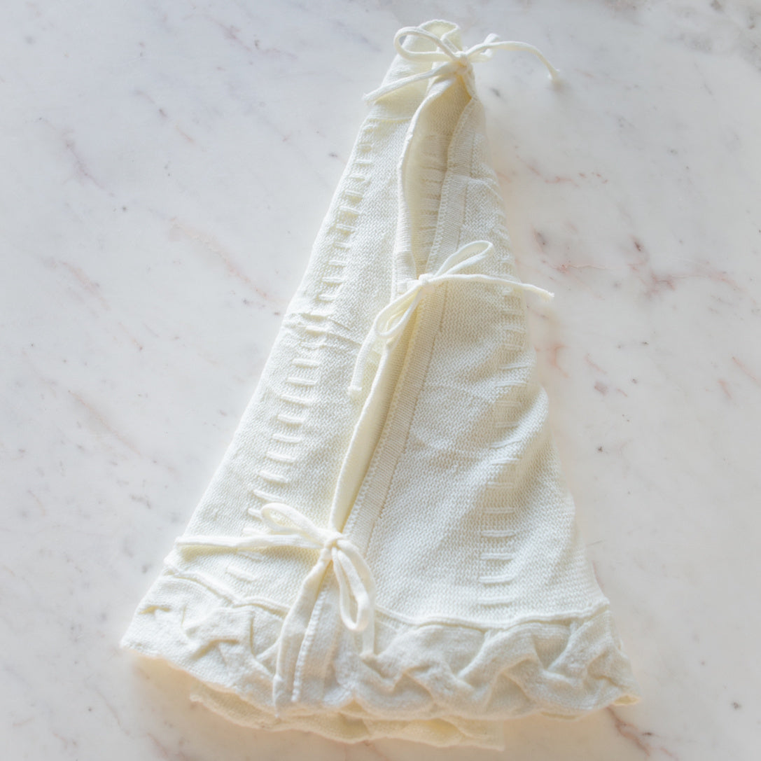 Ivory Knit Tree Skirt