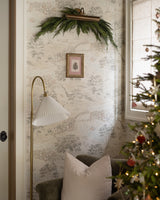Pinstripe Christmas Tree Framed Art