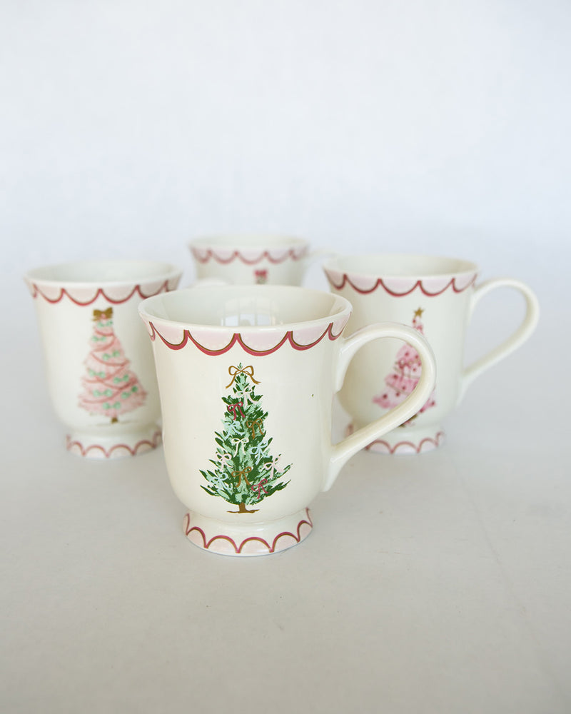 Tree Mugs - Set of 4
