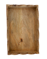 Cider Scalloped Tray