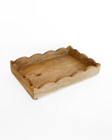 Cider Scalloped Tray