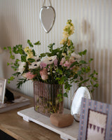 Terracotta Paper Mache Heart