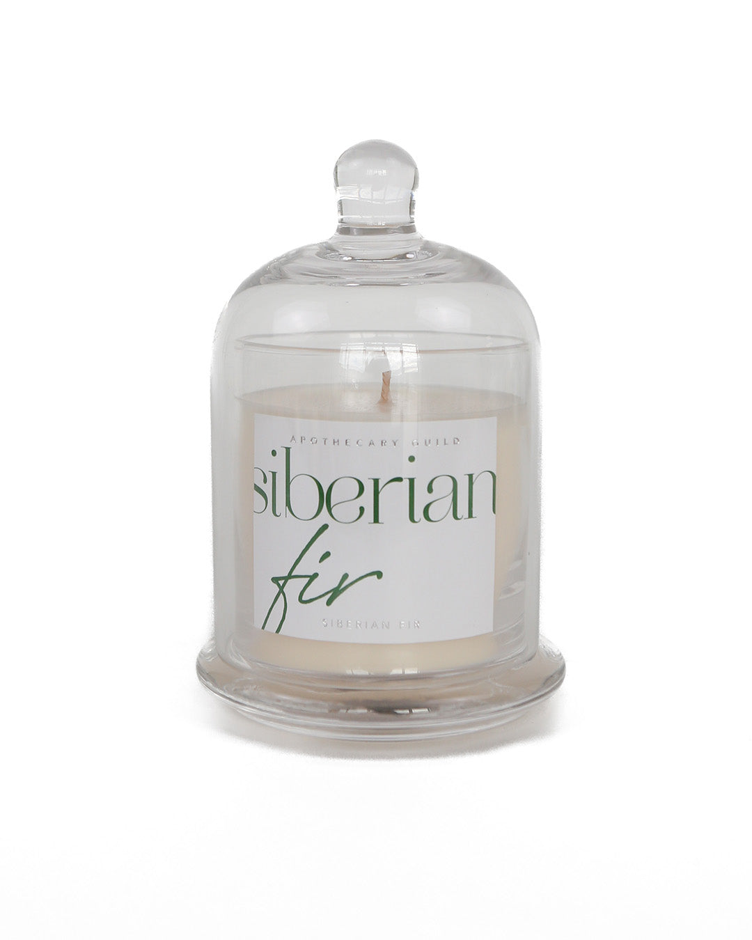 Cloche Candle Siberian Fir Elements by Remedy