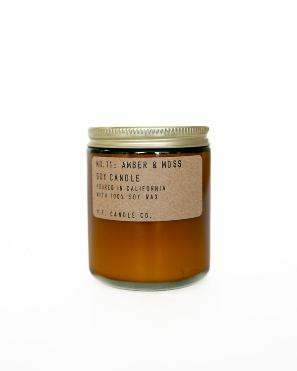 Amber & Moss Candle