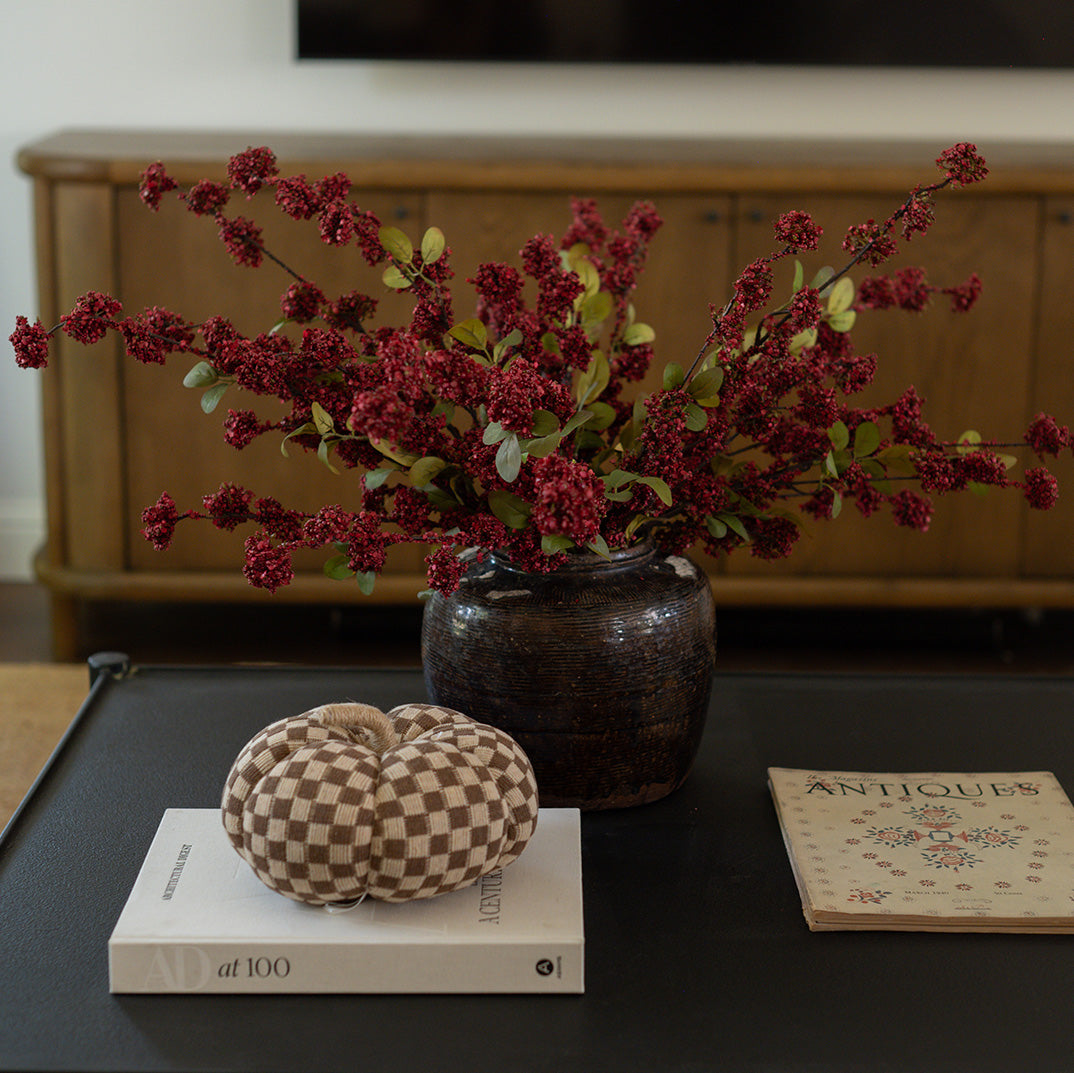 Burgundy Berry Spray