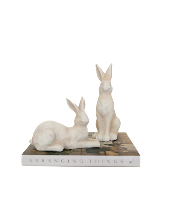 Cream Bunnies- Set of 2