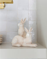 Cream Bunnies- Set of 2