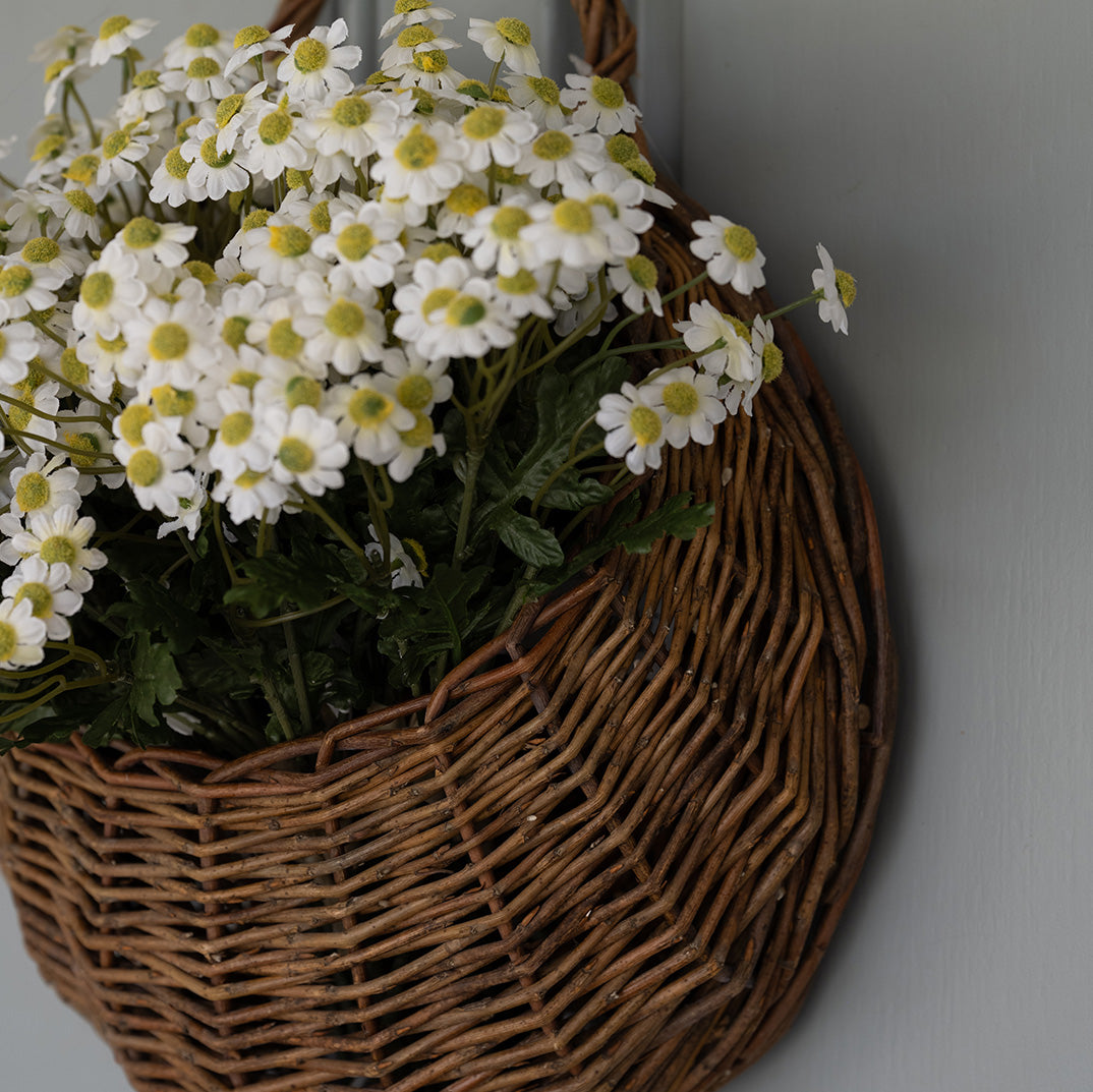 Hanging Wicker Basket