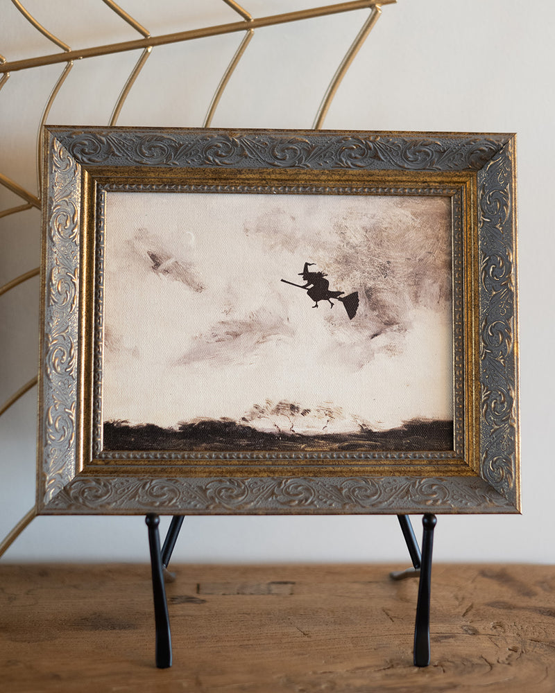Black Metal Easel
