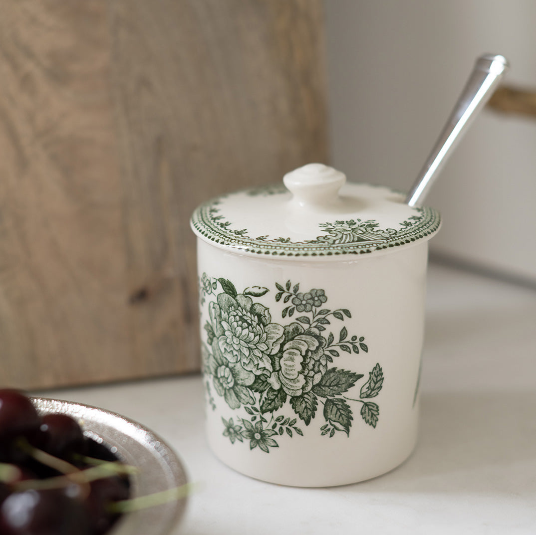 English Garden Jar