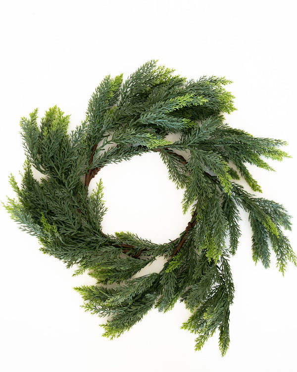 Evergreen Wreath 17"