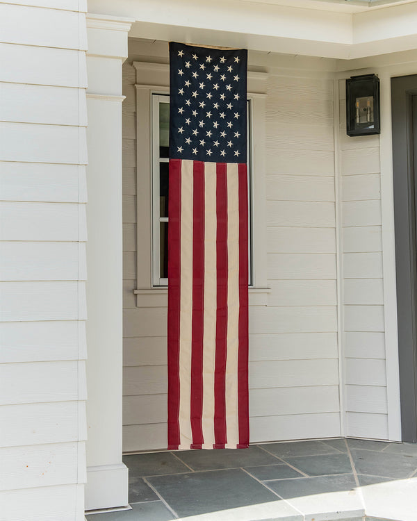 Americana Vertical Banner with Grommets