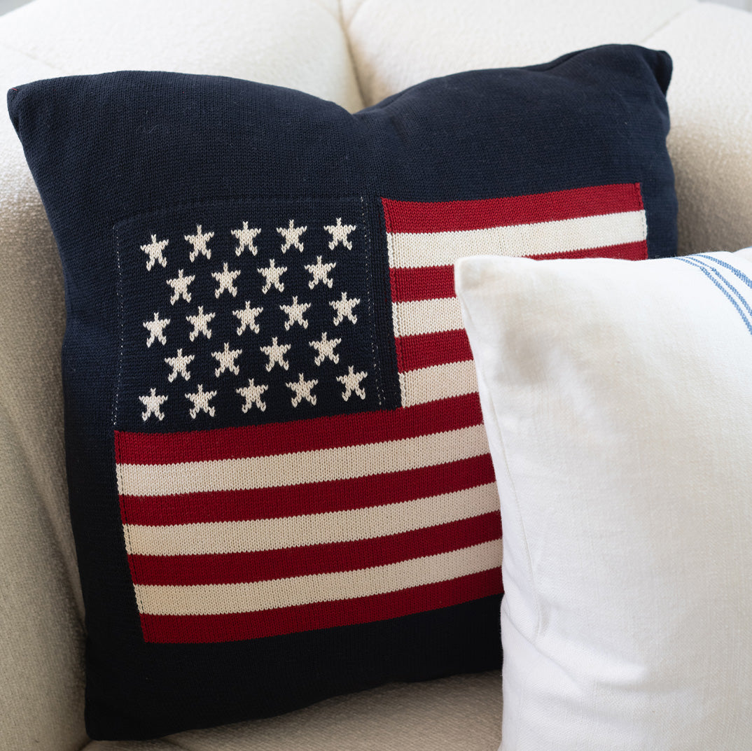 Americana Throw Pillow