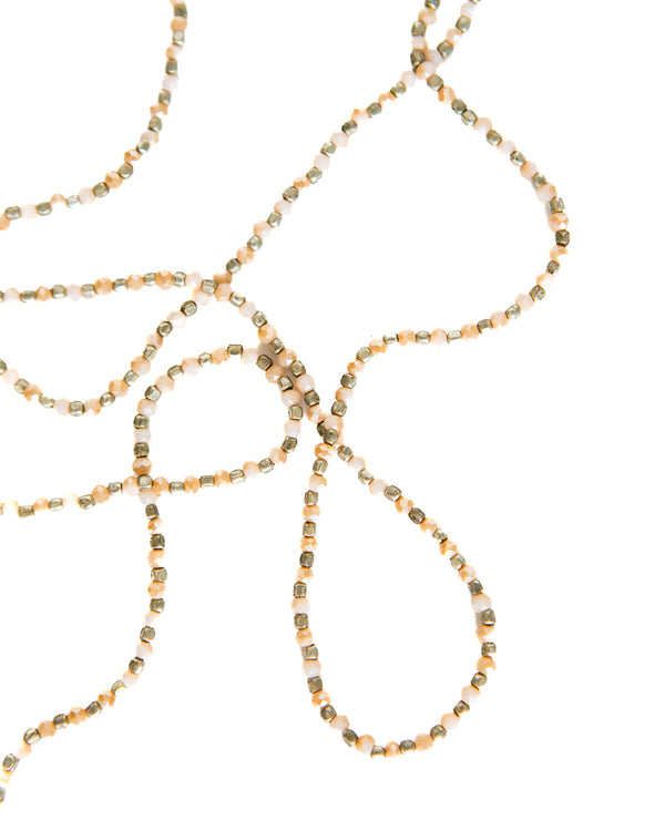 Champagne Pearl Beaded Garland