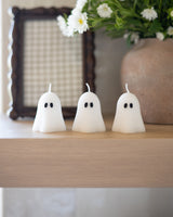 Ghost Candles - Set of 3