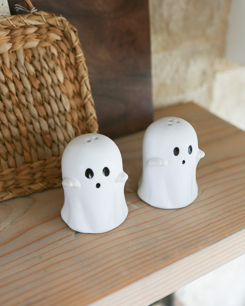 Ghost Salt & Pepper Shakers