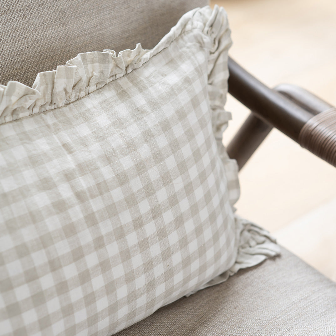 Gingham Pillow Cover