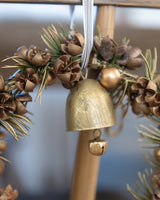 Gold Berry Fir Wreath Ornament