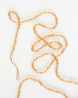 Amber Drop Beaded Garland