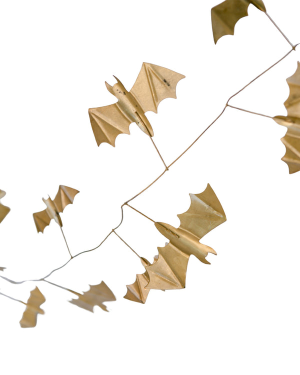 Golden Bats Garland
