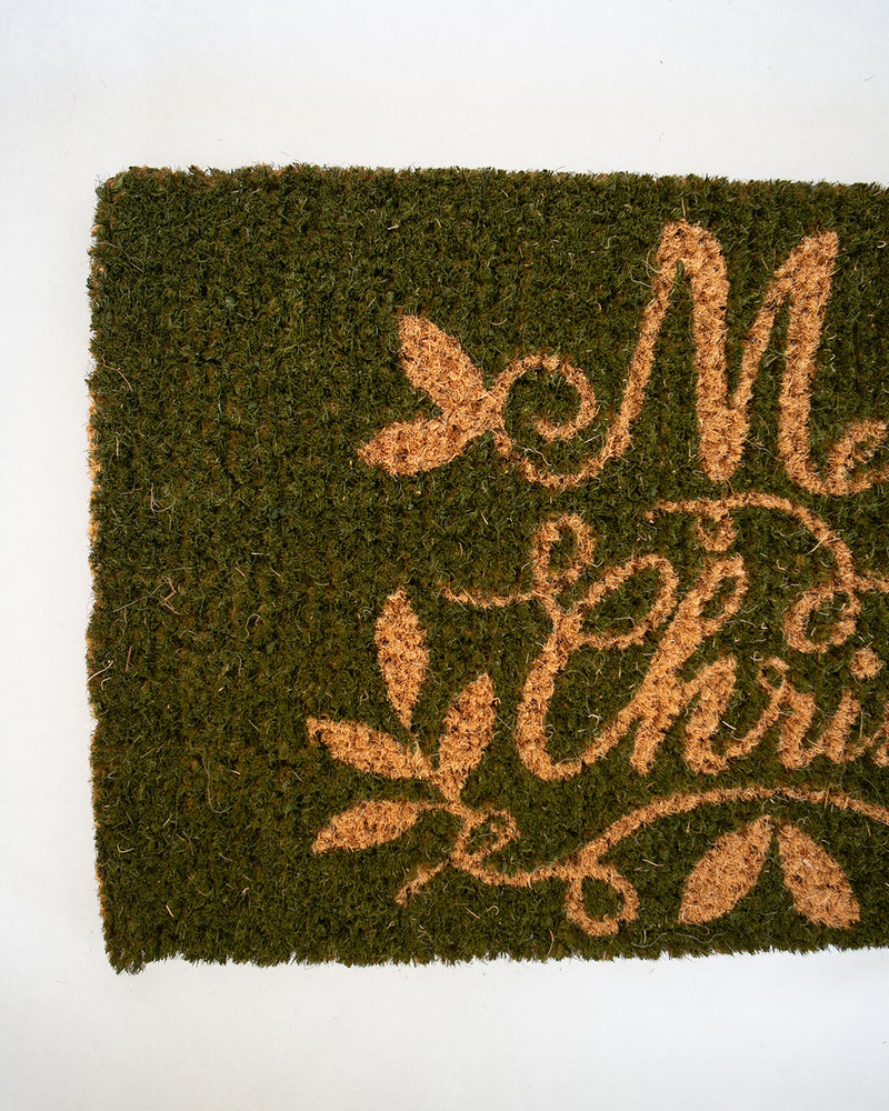 Pine Merry Christmas Doormat