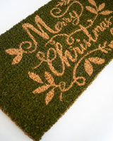 Pine Merry Christmas Doormat