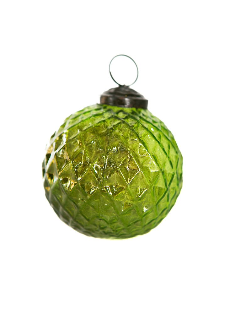 Evergreen Glass Ornament