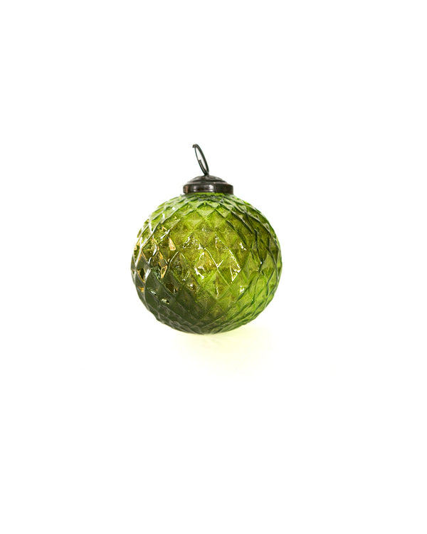 Evergreen Glass Ornament