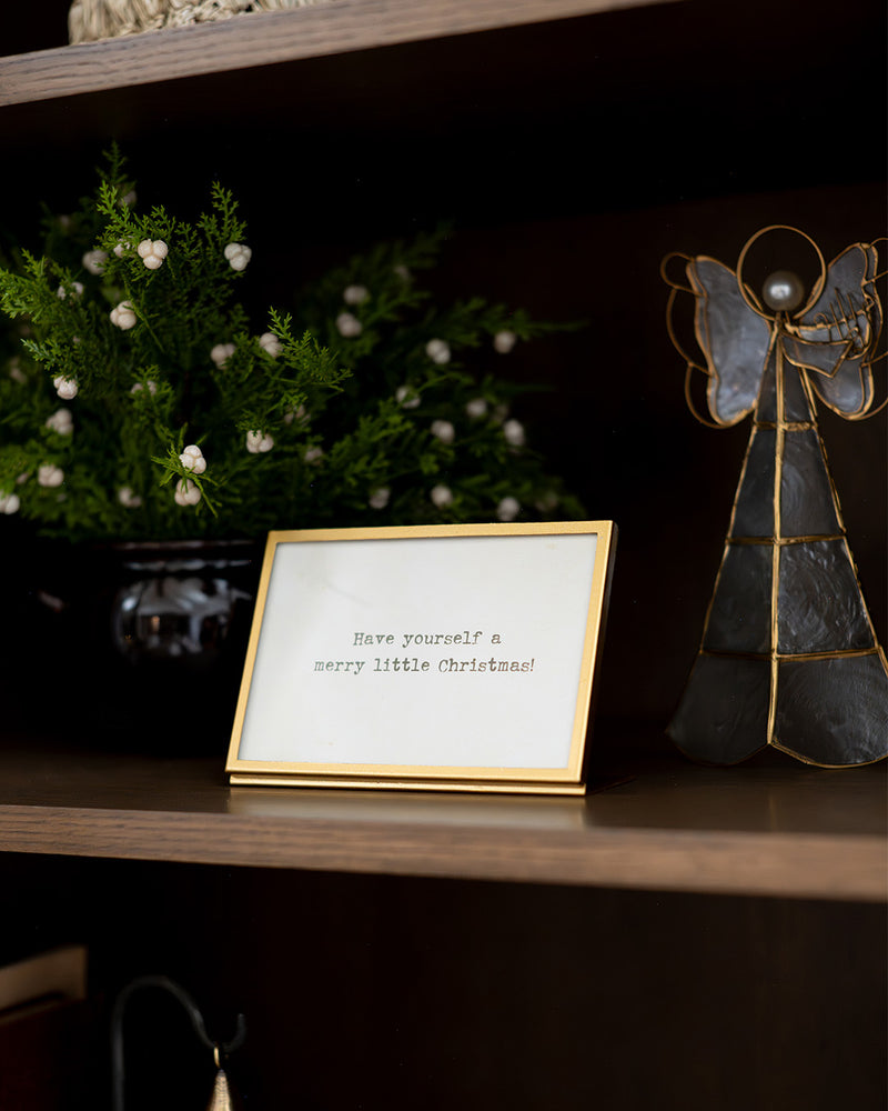 Large Christmas Saying Frames - Set of 3