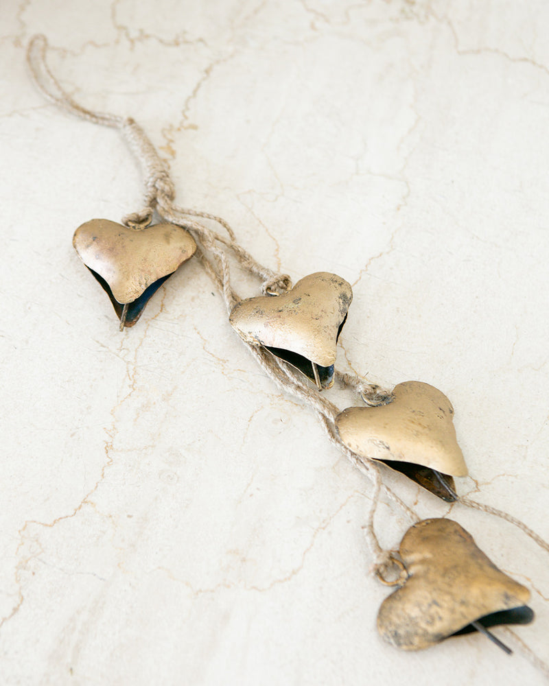 Hanging Heart Bells | Elements By Remedy – Elements by Remedy