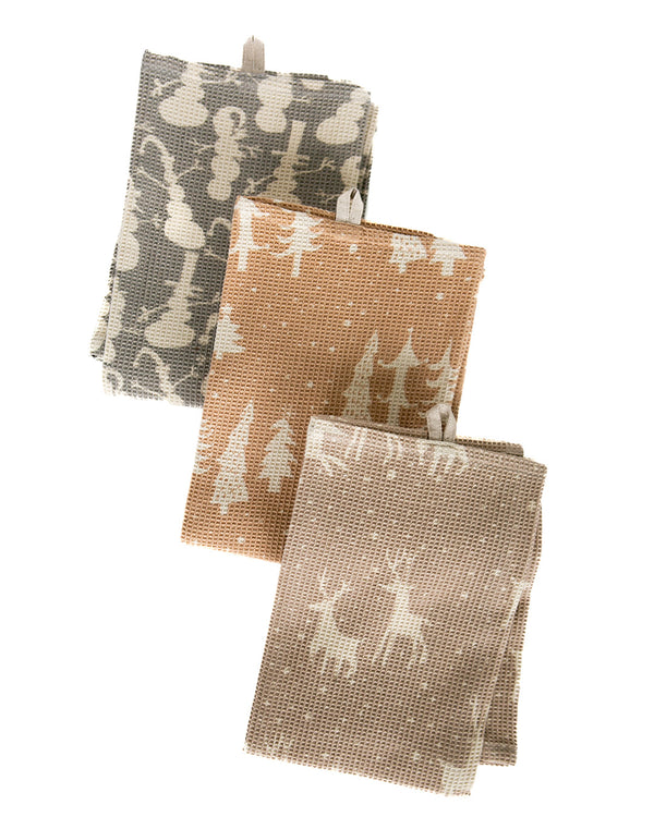 Holiday Tea Towel - Set of 3