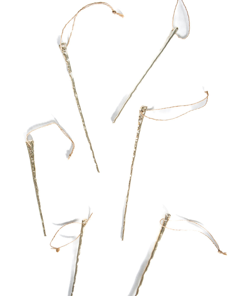 Icicle Ornament - Set of 6
