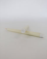 Battery Ivory Taper Candles - Set of 2