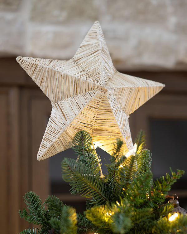 Woven Star Tree Topper