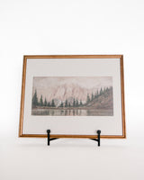 Vintage Lake Art - Framed
