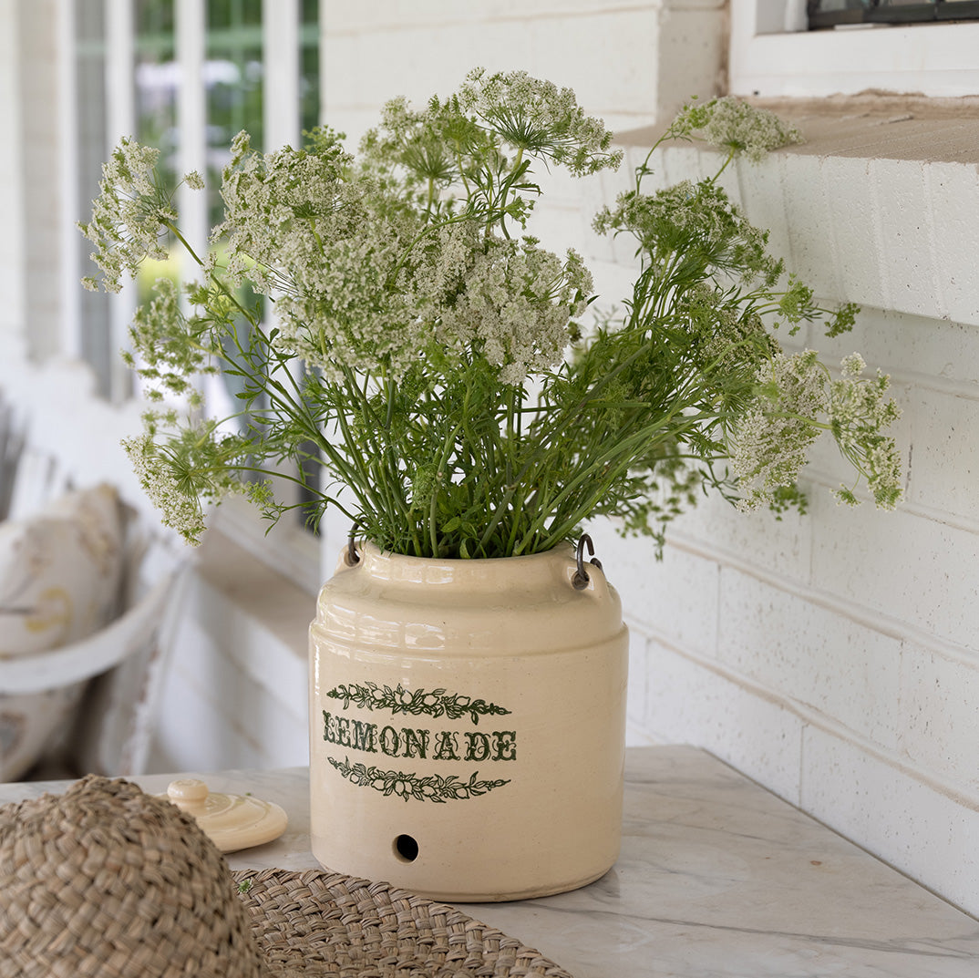Vintage Lemonade Jar - One of a Kind