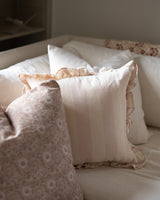 Blush Pembroke Stripe Pillow