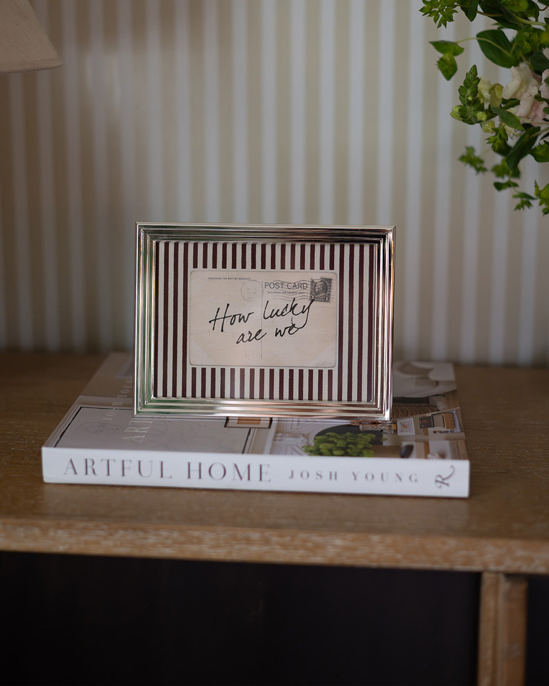 How Lucky Are We Framed Art