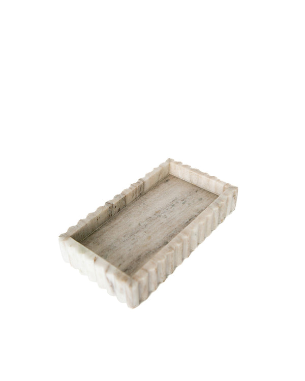 Winter Marble Tray