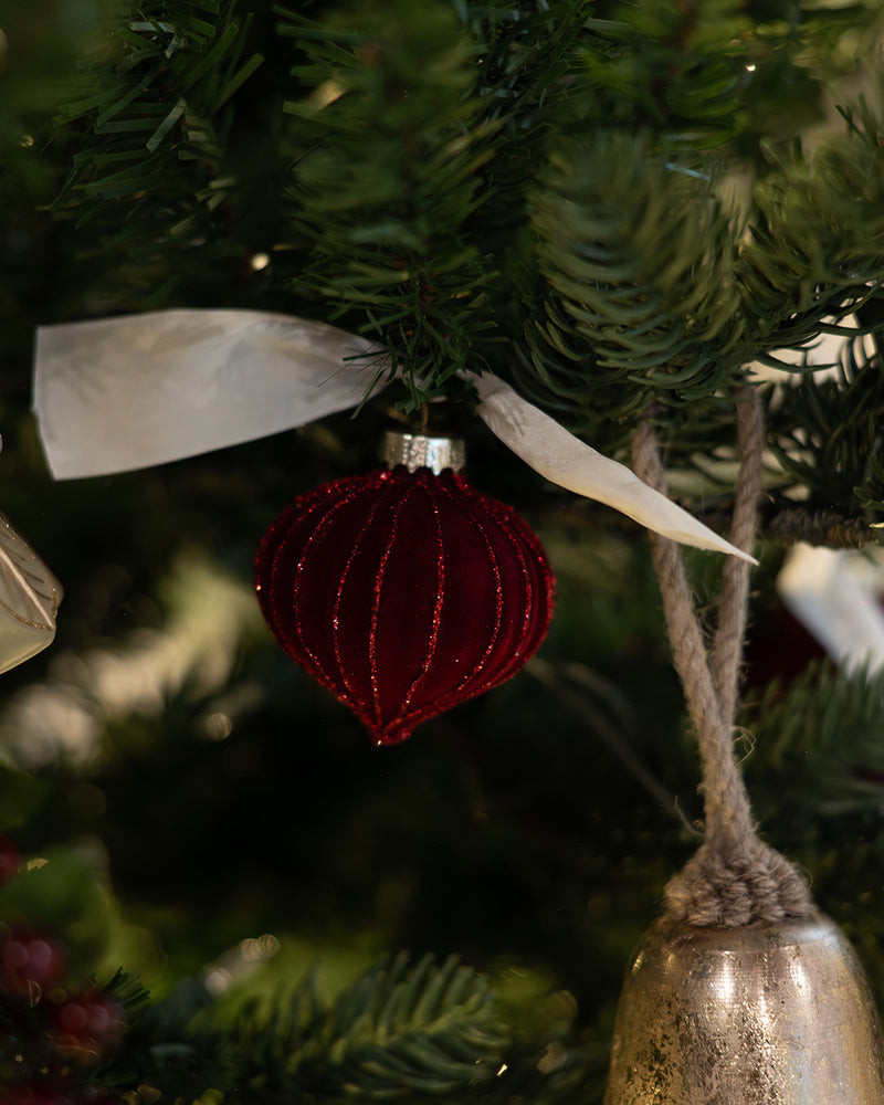 Holly Berry Ornaments - Set of 2